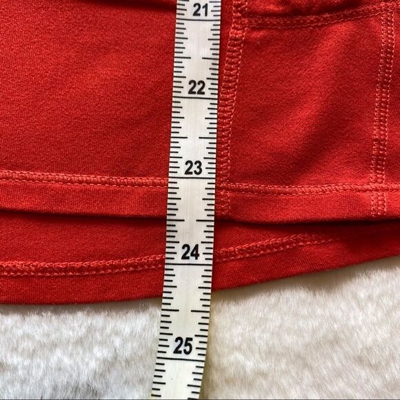 Mountain Hard Wear Red 1/4 Zip Lightweight Fleece Pullover Size Small - Picture 10 of 11